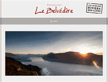 Tablet Screenshot of belvedere-la-chambotte.com